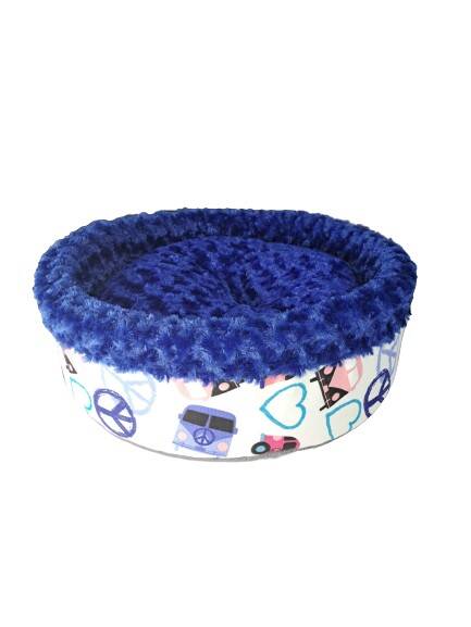 SPECİEL PELUŞ SİMİT YATAK MAVİ 50x50x15cm