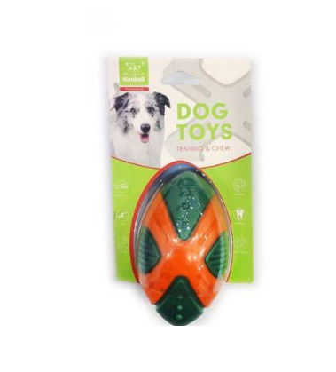 NUNBELL KÖPEK OYUNCAGI ELİPS TOP M