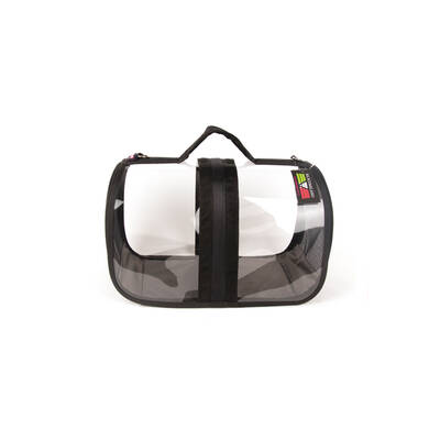 BACCO MİLANO ŞEFFAF ÇANTA SİYAH KABİN BOY