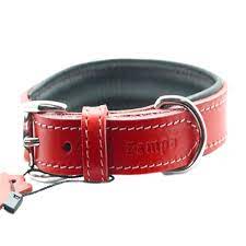 YUMUŞAK DOKULU GERÇEK DERİ TRİBECA KÖPEK BOYUN TASMASI 3X54 CM KIRMIZI