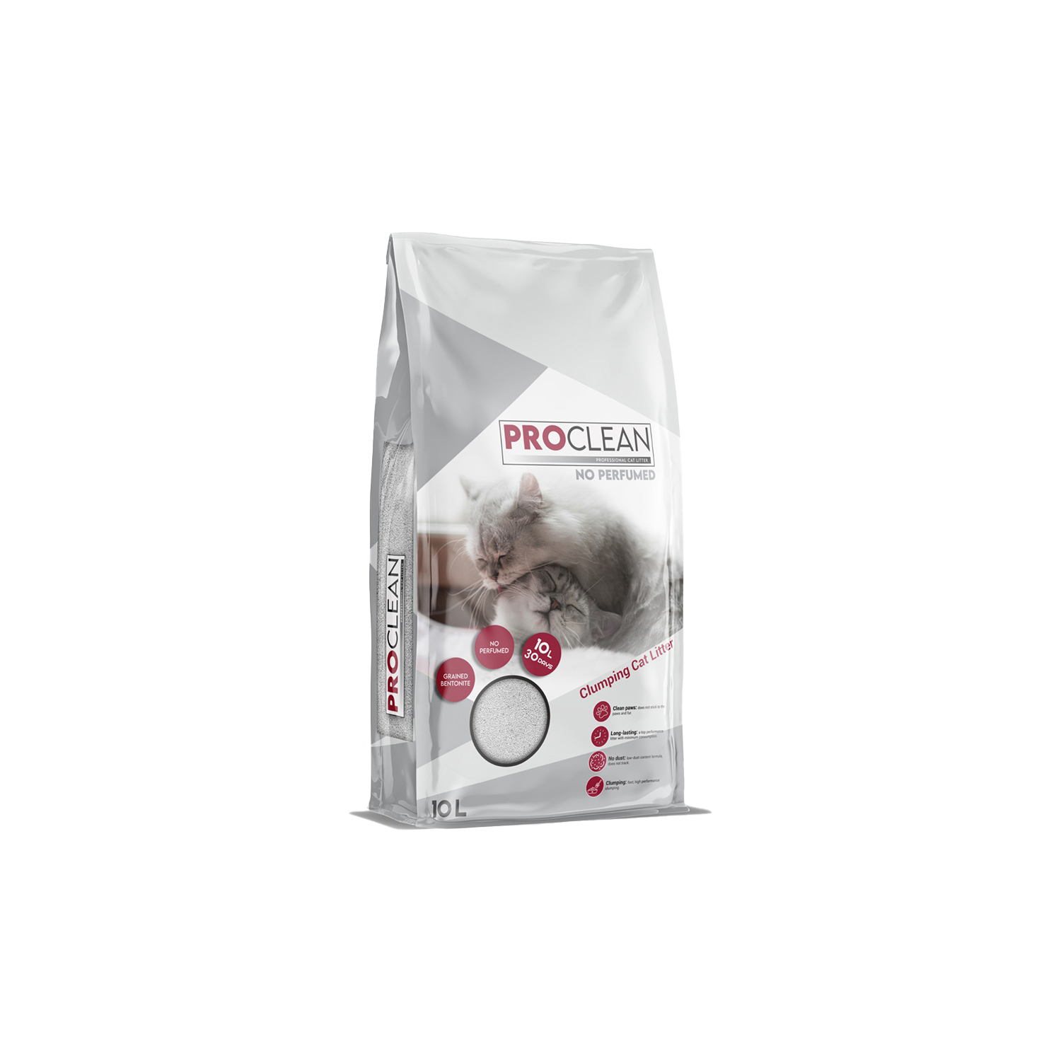 PROCLEAN NATUREL İNCE KEDİ KUMU 10 LT.