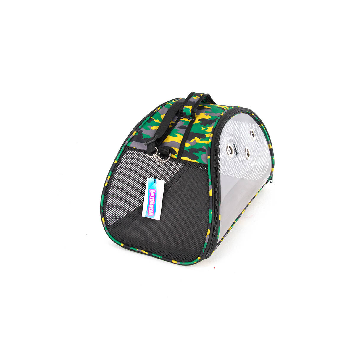 ŞEFFAF ÇANTA YEŞİL K.