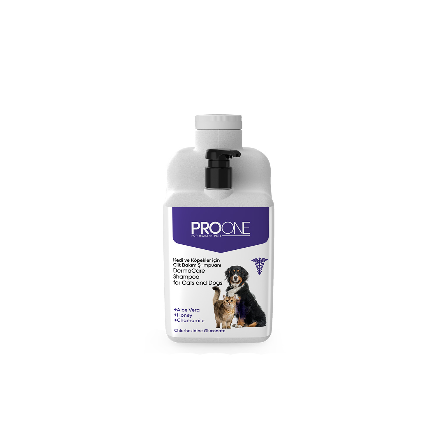 PRO ONE KEDİ VE KÖPEKLER İÇİN  DERMA CİLT BAKIM ŞAMPUANI 5 LT