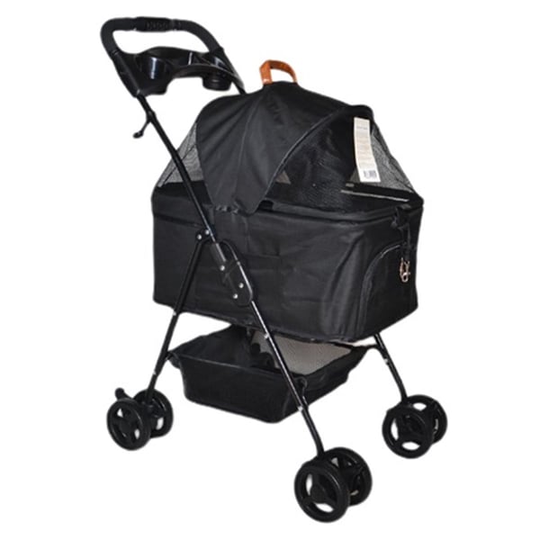 VERSTAPPEN KEDİ KÖPEK ARABASI SİYAH 45X64X96CM