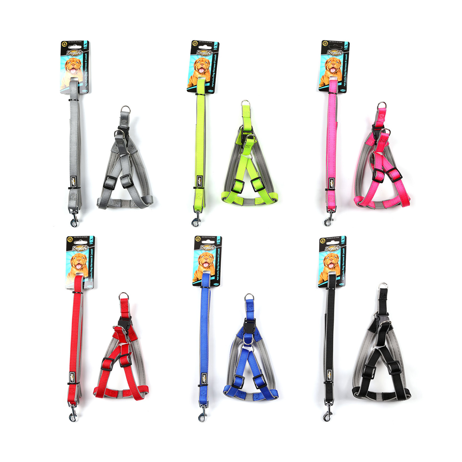 DOGLİFE KÖPEKLER İÇİN SOFT GÖĞÜS TASMASI+GEZDİRME 1,5CM