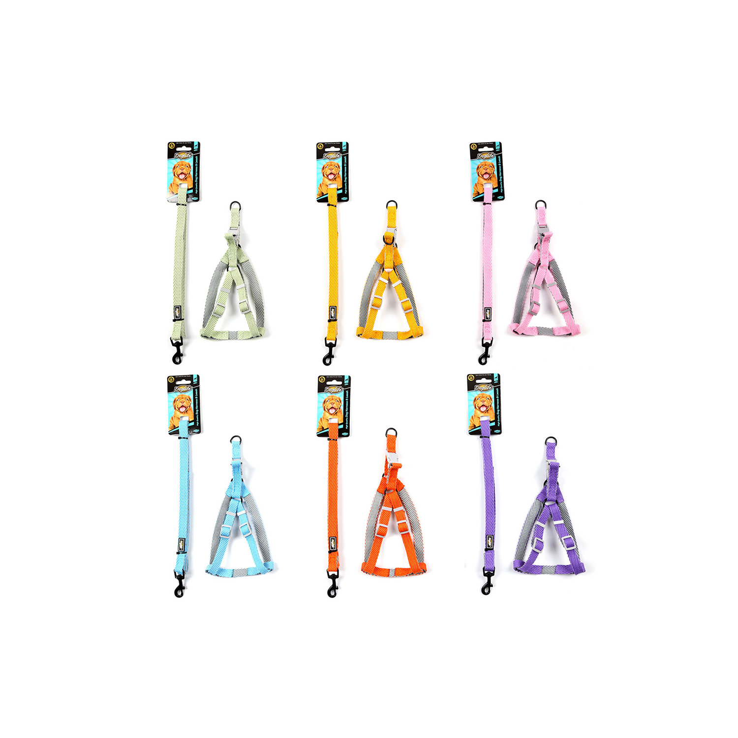 DOGLİFE KÖPEKLER İÇİN COTTON GÖĞÜS TASMASI+GEZDİRME 2,5CM