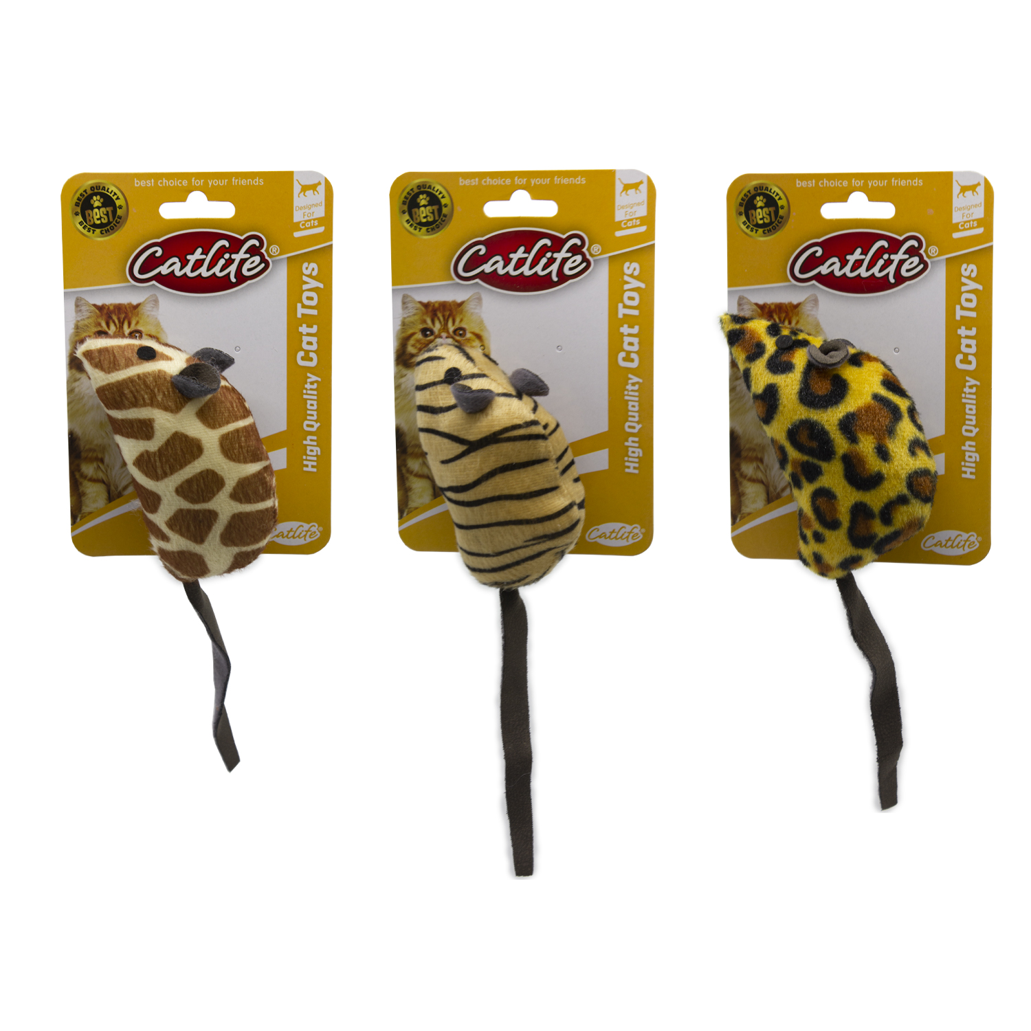 CATLİFE KEDİLER İÇİN KUMAŞ FARE