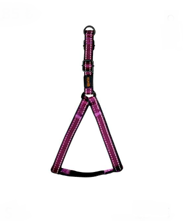 PETEX REFLEKTÖRLÜ KELEBEK TASMA MOR SİYAH - S