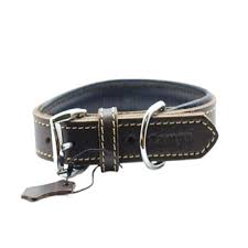 YUMUŞAK DOKULU GERÇEK DERİ TRİBECA KÖPEK BOYUN TASMASI 2X35 CM KAHVERENGİ