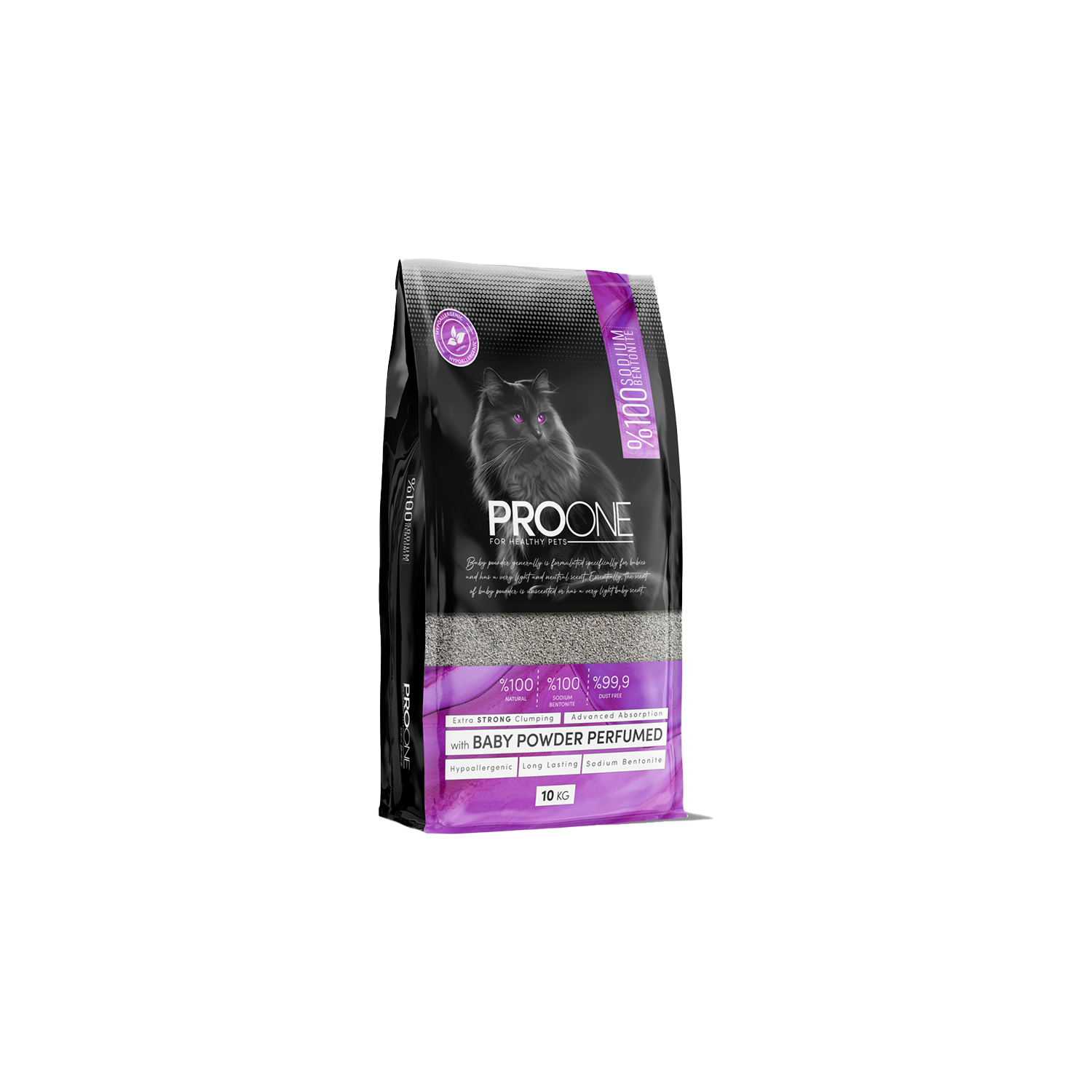 PROONE BABY POWDER KEDİ  KUMU 10 KG