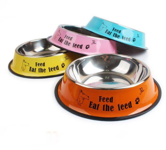 NUNBELL ÇELİK MAMA KABI RENKLİ 34cm