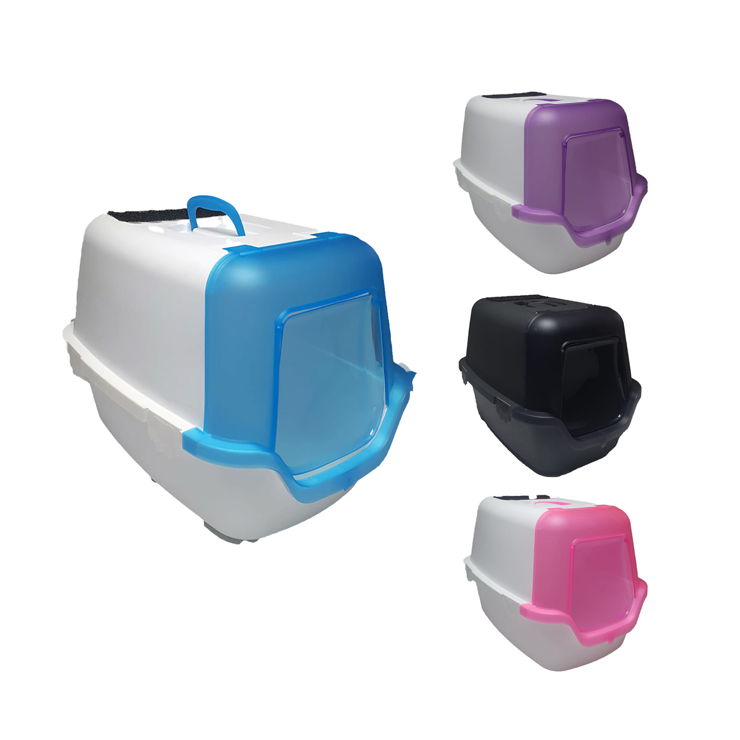 PATİLİ KAPALI KEDİ TUVALETİ KÜÇÜK