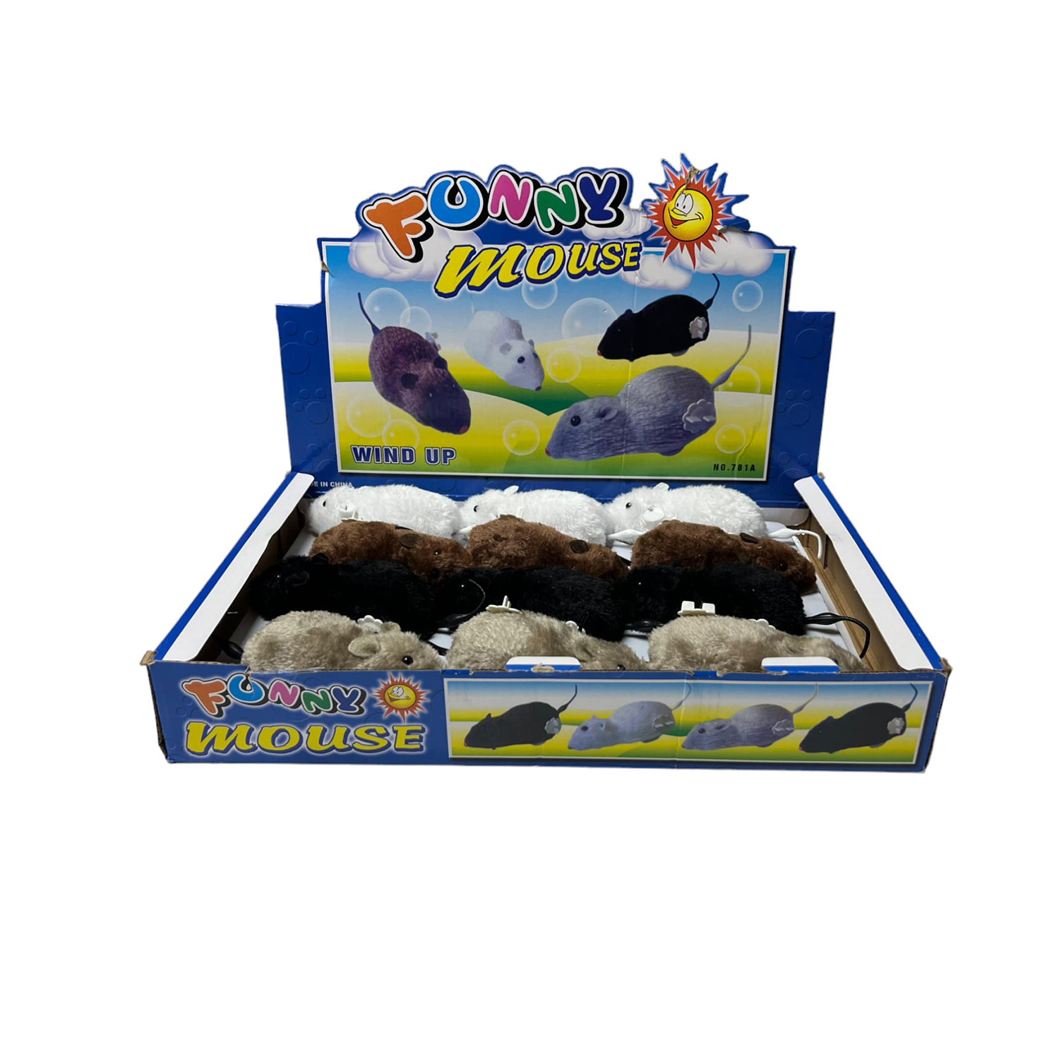 FUNNY MOUSE KURMALI FARE 12Lİ PAKET