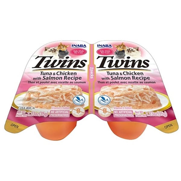 TWİNS TON BALIKLI, SOMONLU VE TAVUKLU KEDİ ÖDÜL JÖLESİ 2 X 35 GR*6