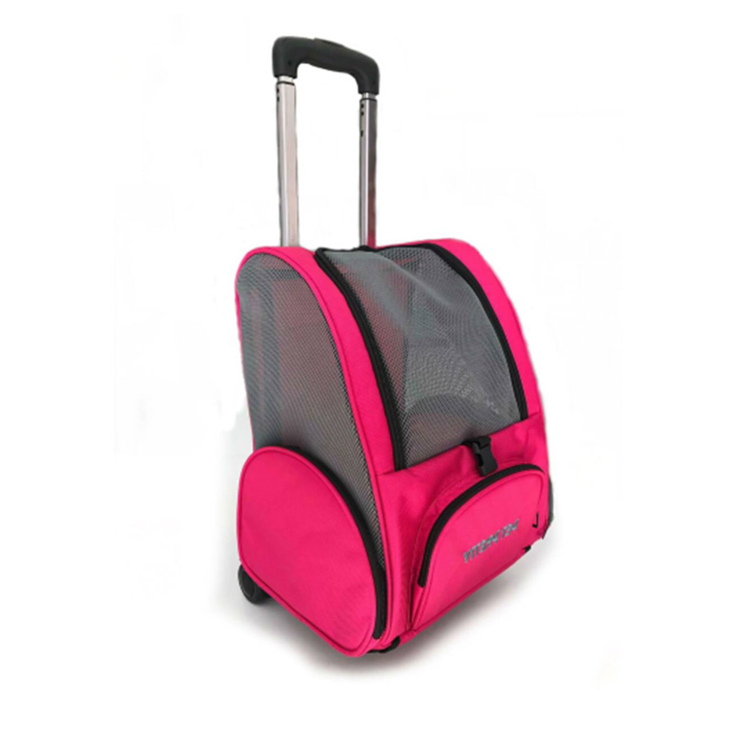 ÇEKÇEKLİ SIRT ÇANTASI PEMBE 32X28X46 CM