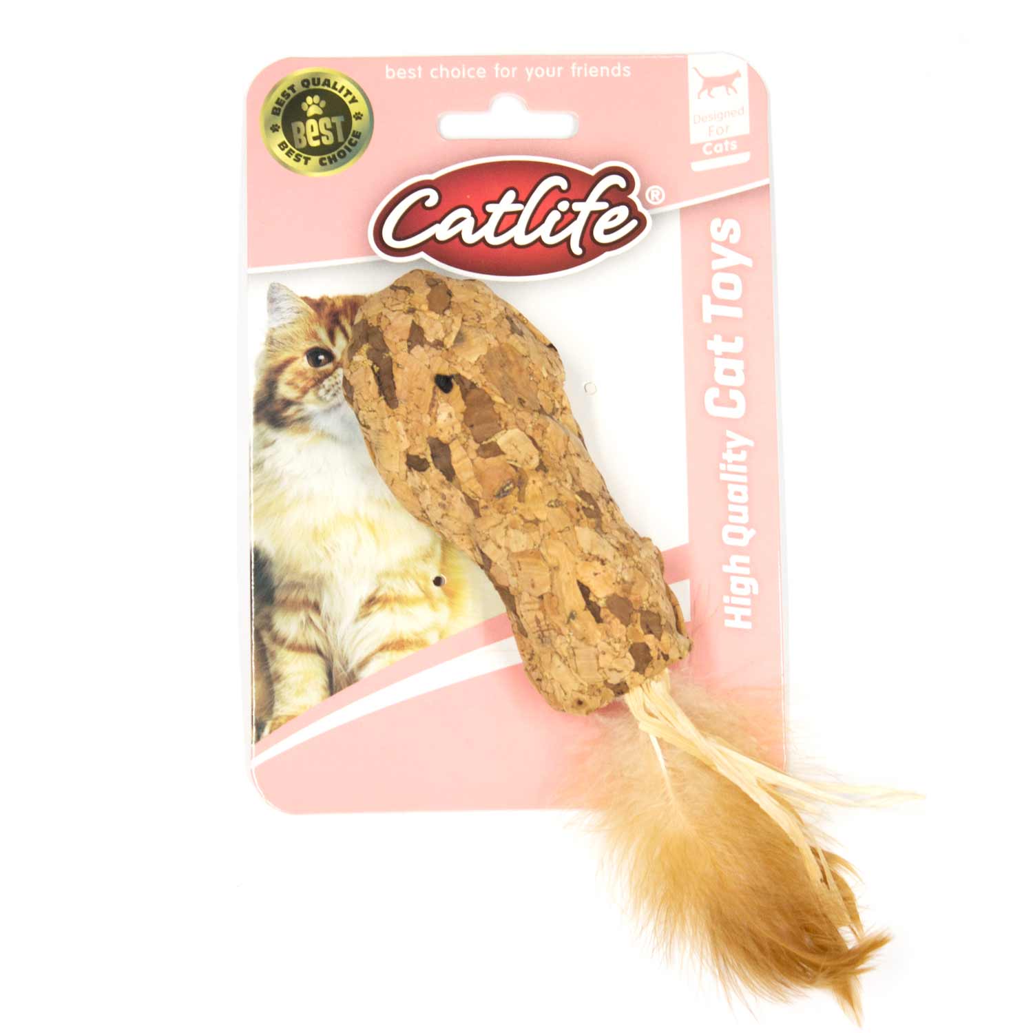 CATLİFE KEDİLER İÇİN TÜYLÜ KUYRUKLU BALIK OYUNCAK