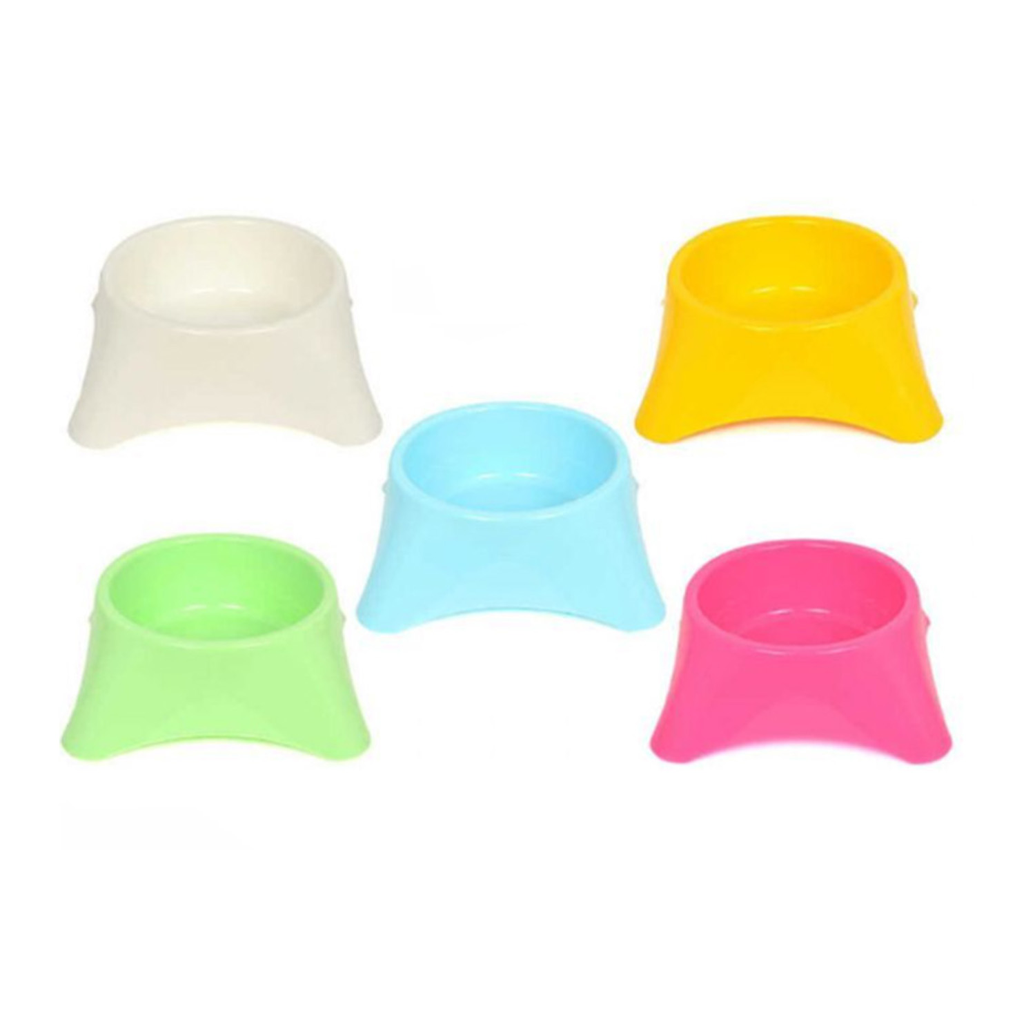 CATLİFE YUVARLAK MAMA KABI MİX COLOR 11,5X5CM 12*Lİ PAKET