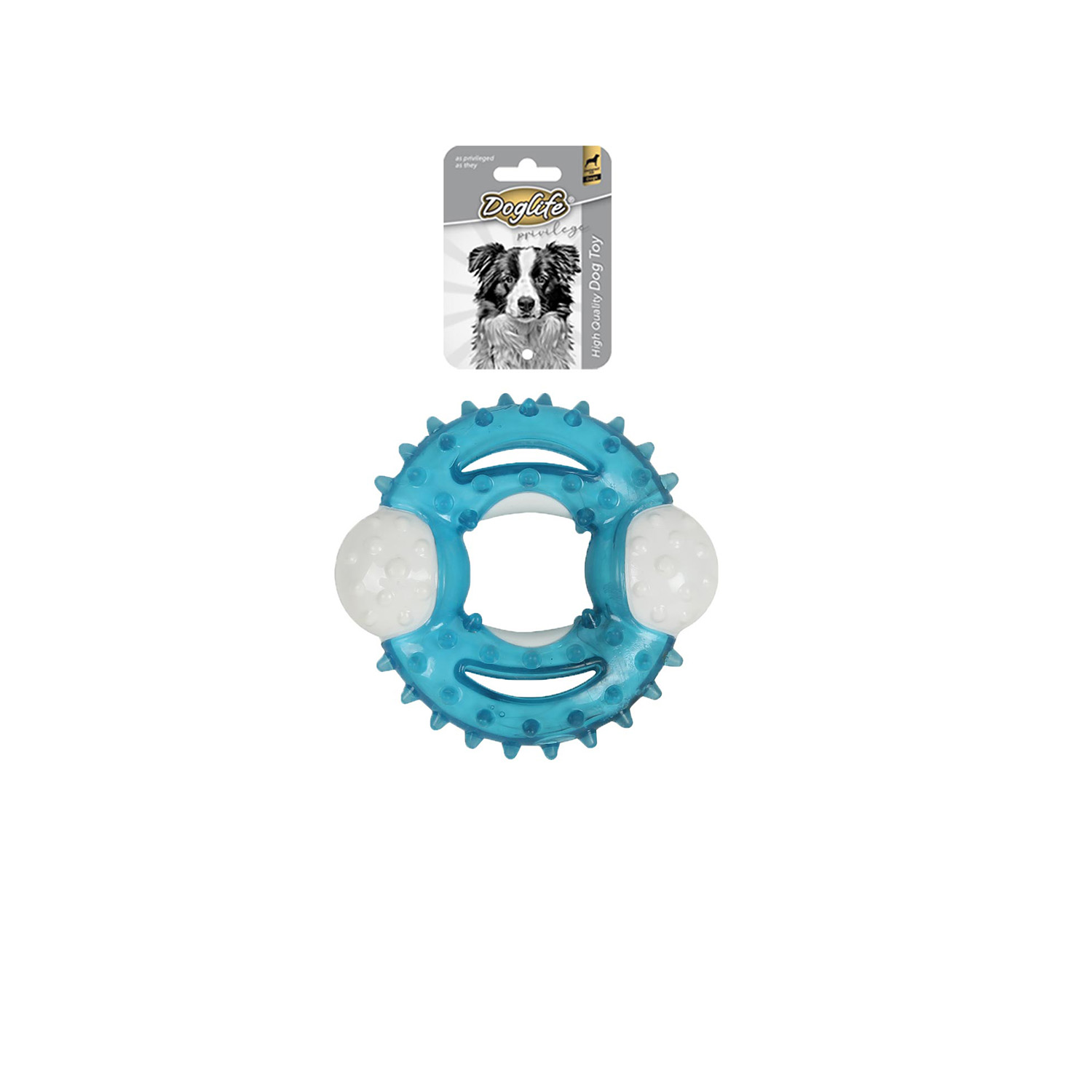 DOGLİFE KÖPEKLER İÇİN KAUÇUK DENTAL RING OYUNCAK