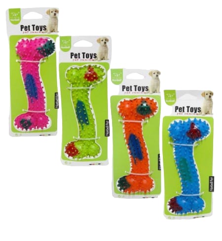 NUNBELL PLASTİK DİKENLİ KEMİK 10CM