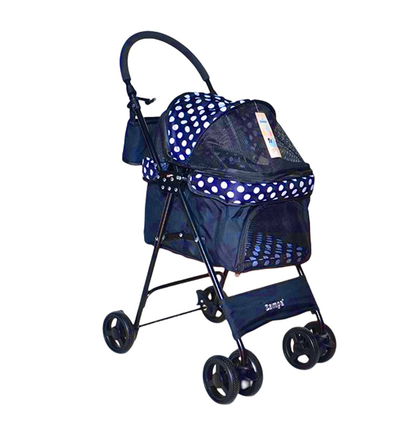 PEREZ KEDİ KÖPEK ARABASI LACİVERT 42X63X89CM