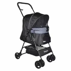 SHOWTİME KEDİ KÖPEK ARABASI SİYAH 42X69.5X88CM