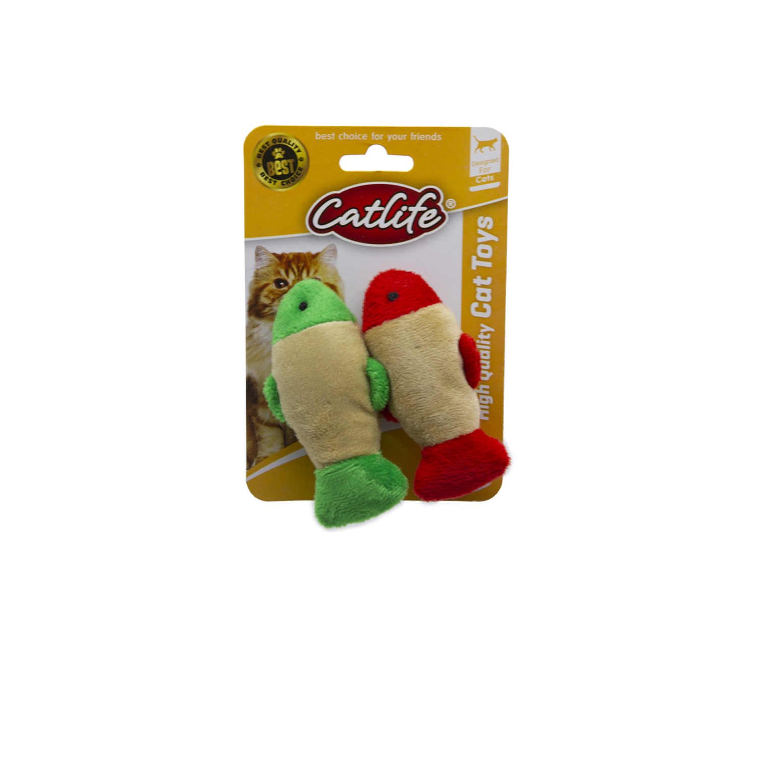 CATLİFE KEDİLER İÇİN RENKLİ BALIK OYUNCAK