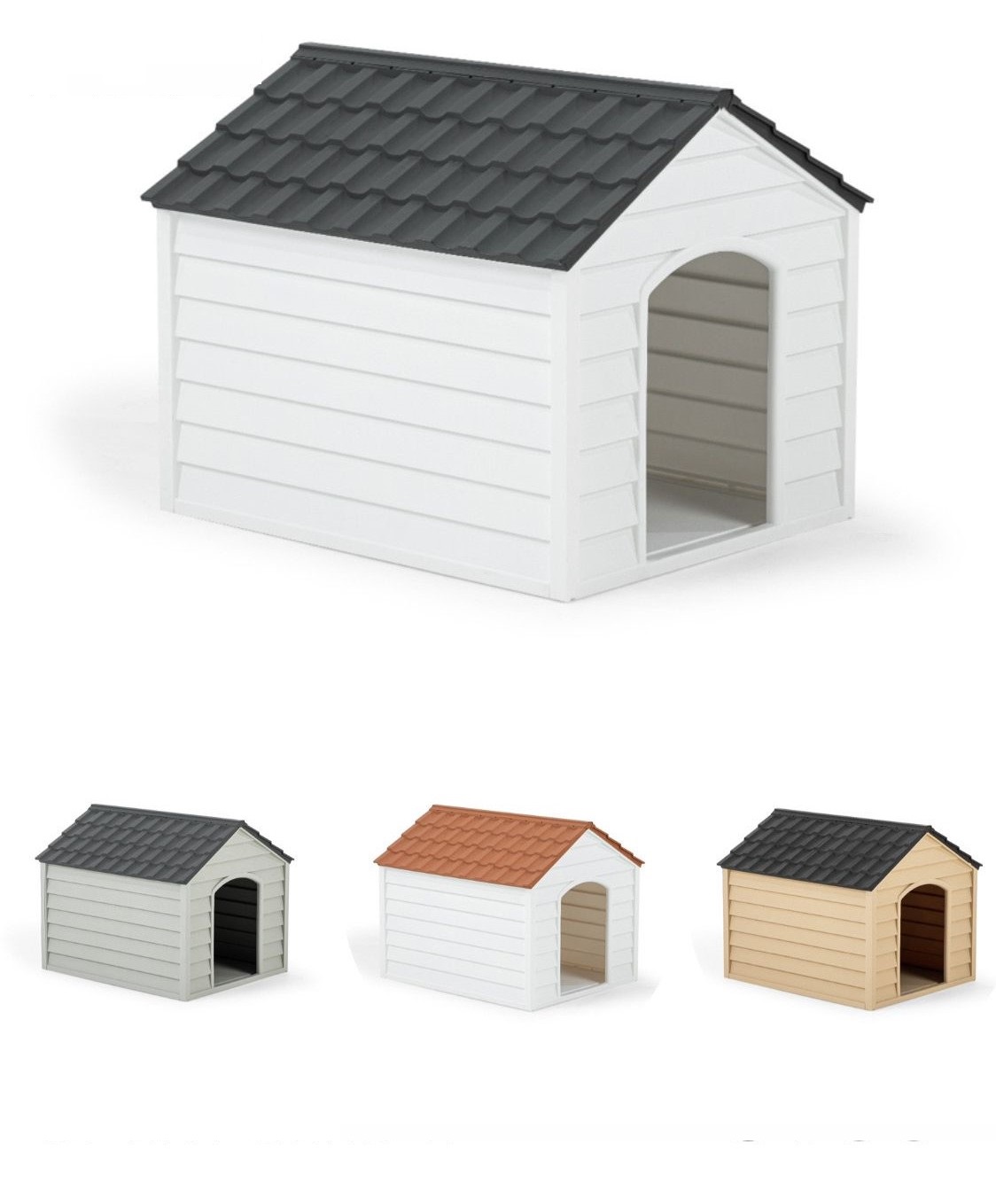 PLASTİK KÖPEK KULÜBE 62X76X64