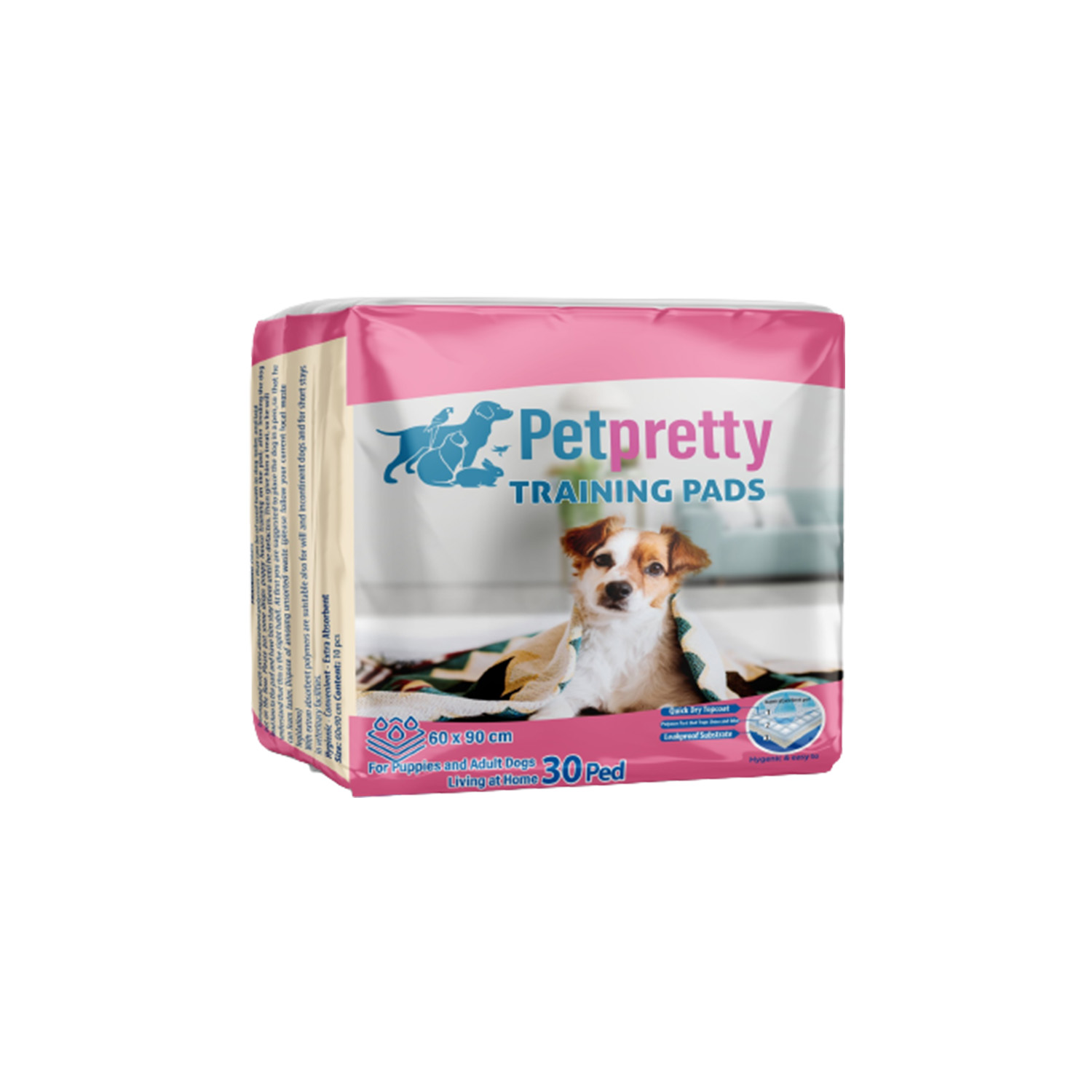 YATAK KORUYUCU PED NATUREL 60*90 30'LU *6