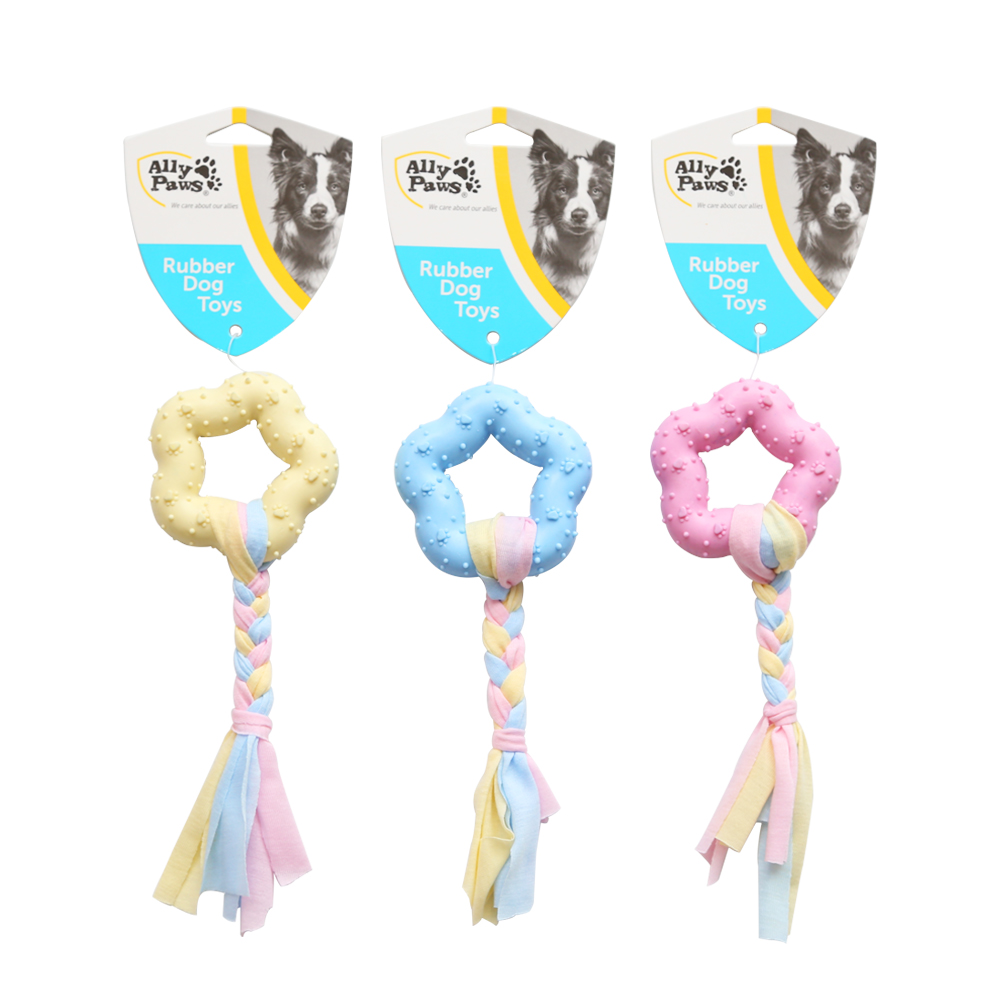 ALLY PAWS KÖPEKLER İÇİN KAUÇUK PATİLİ STAR OYUNCAK