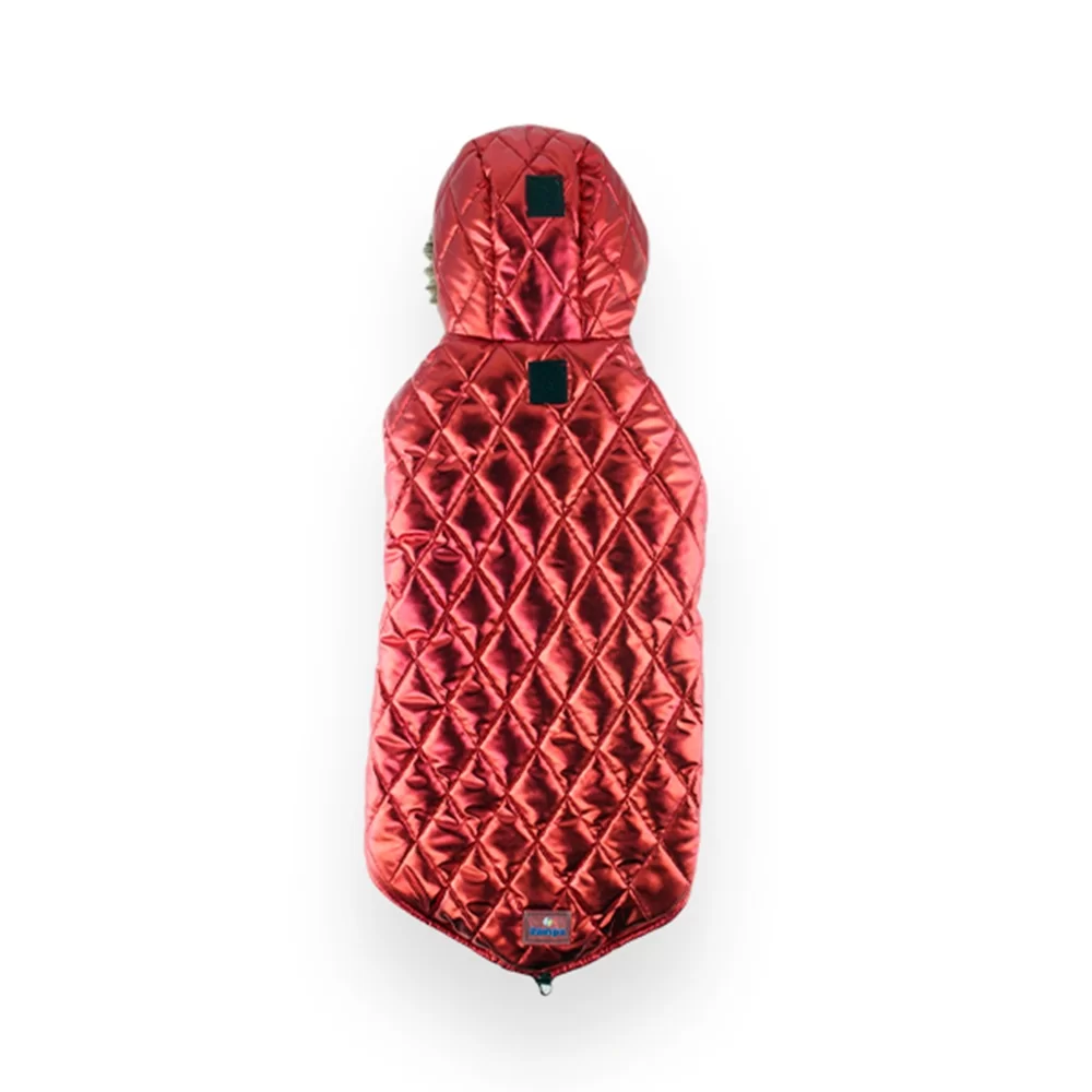 SHİNY KAPÜŞONLU MONT KIRMIZI S