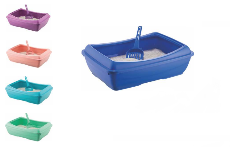 AÇIK KEDİ TUVELETİ BÜYÜK 65X45X15