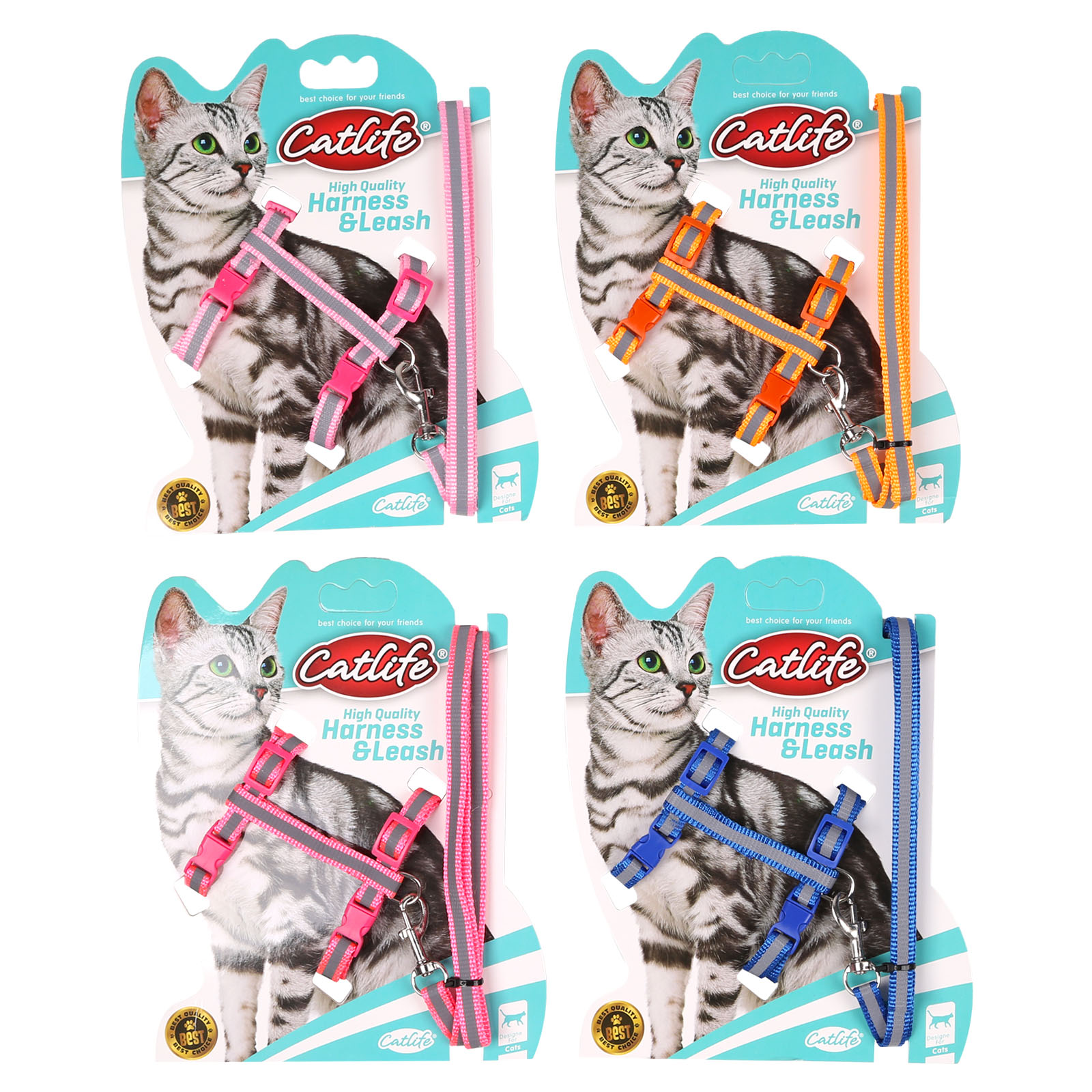 CATLİFE REFLEKTÖRLÜ FOSFORLU GÖĞÜS TASMASI+GEZDİRME