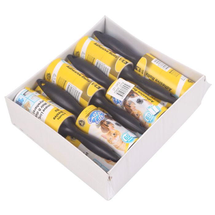 CAT/DOGLİFE TÜY TOPLAMA RULOSU 60 YAPRAK 12Lİ PAKET