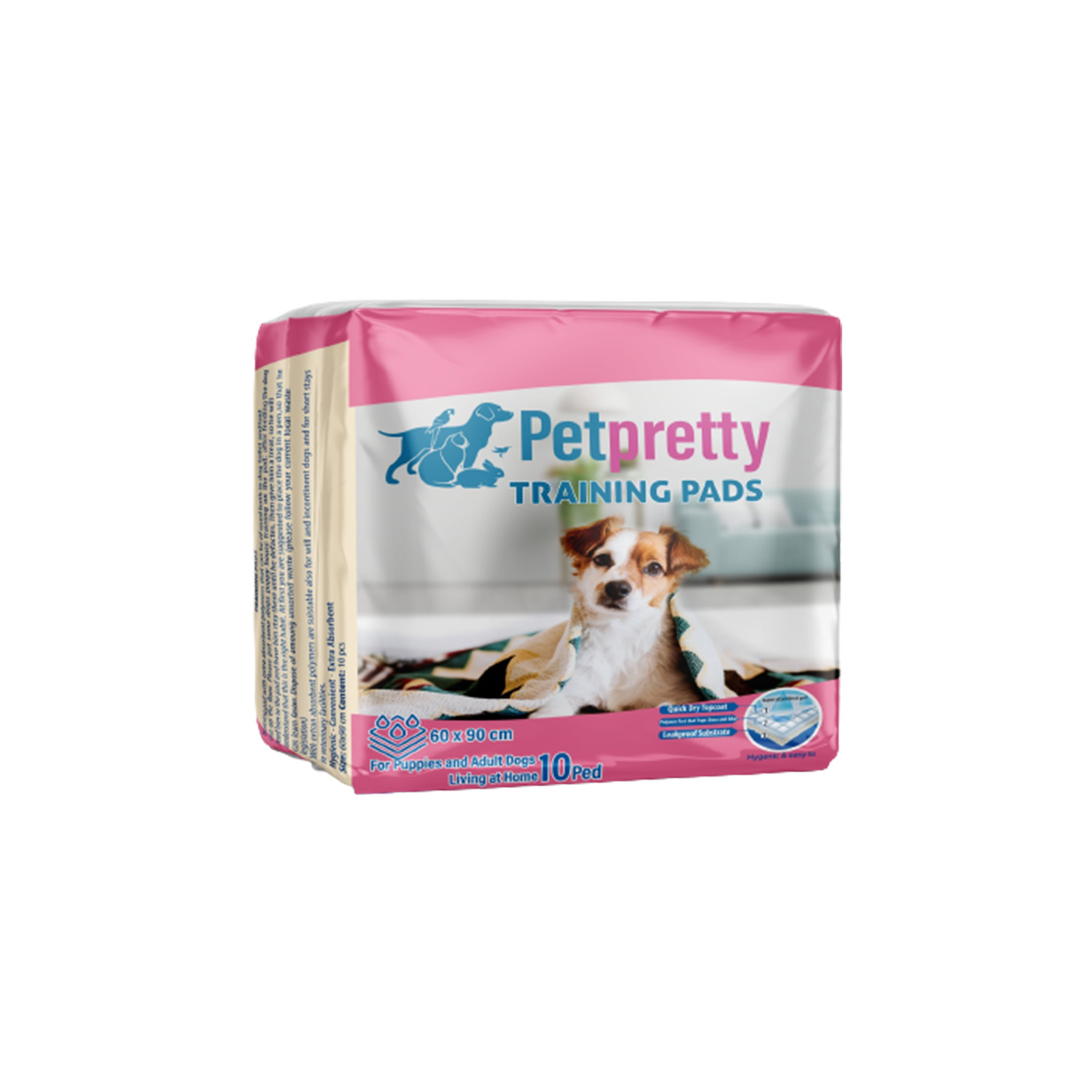 YATAK KORUYUCU PED NATUREL 60*90 10'LU *12