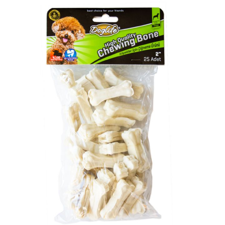 DOGLİFE PRESS KEMİK WHİTE 9-10GR/AD. 25Lİ
