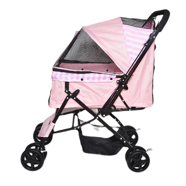 NOVA KEDİ KÖPEK ARABASI PEMBE 52X76.5X95CM