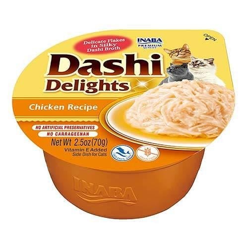 CİAO DASHİ DELİGHTS TAVUKLU KEDİ ÇORBASI 70 GR*6