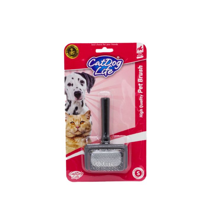 CAT/DOGLİFE KEDİ ve KÖPEKLER İÇİN AHŞAP TELLİ FIRÇA (S)