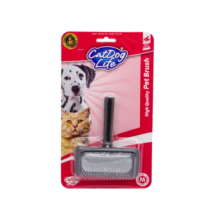 CAT/DOGLİFE KEDİ ve KÖPEKLER İÇİN AHŞAP TELLİ FIRÇA (M)