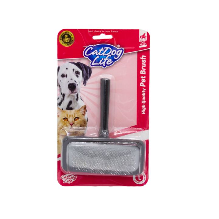 CAT/DOGLİFE KEDİ ve KÖPEKLER İÇİN AHŞAP TELLİ FIRÇA (L)