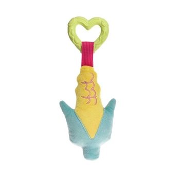 MISIR ŞEKİLLİ PELUŞ KÖPEK OYUNCAĞI, 24,5 CM